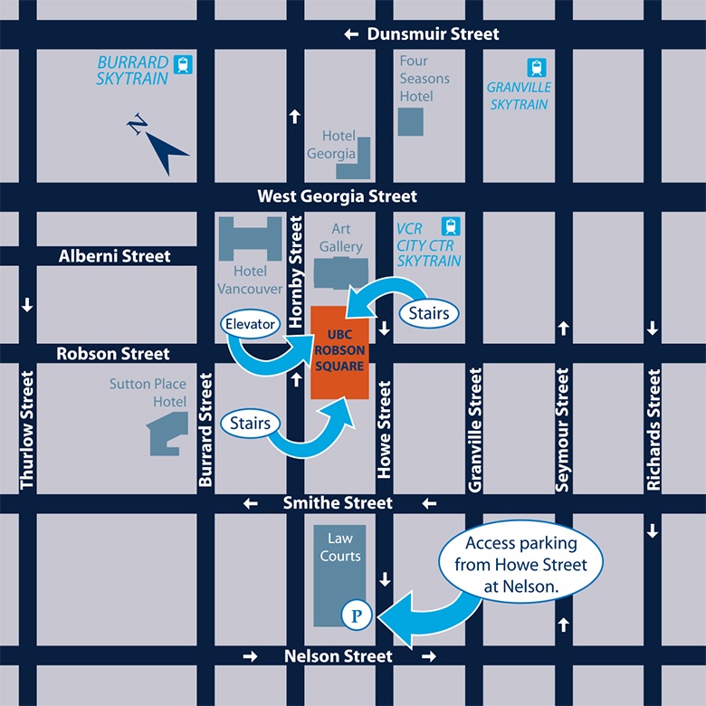 Directions to UBC Robson Square